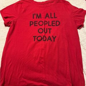 Torrid Red Graphic Tee